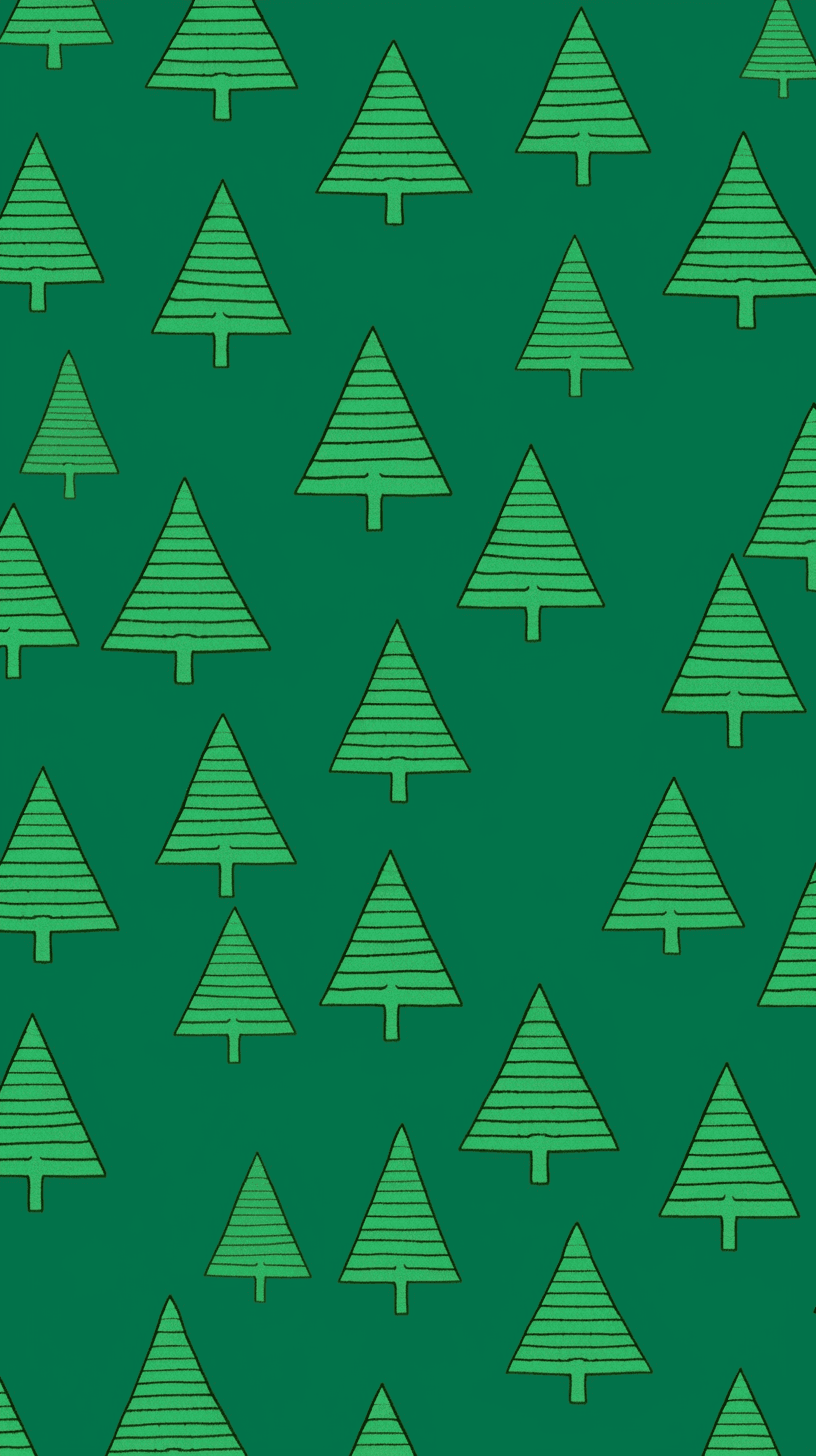 Christmas Tree 684 original repeating artwork