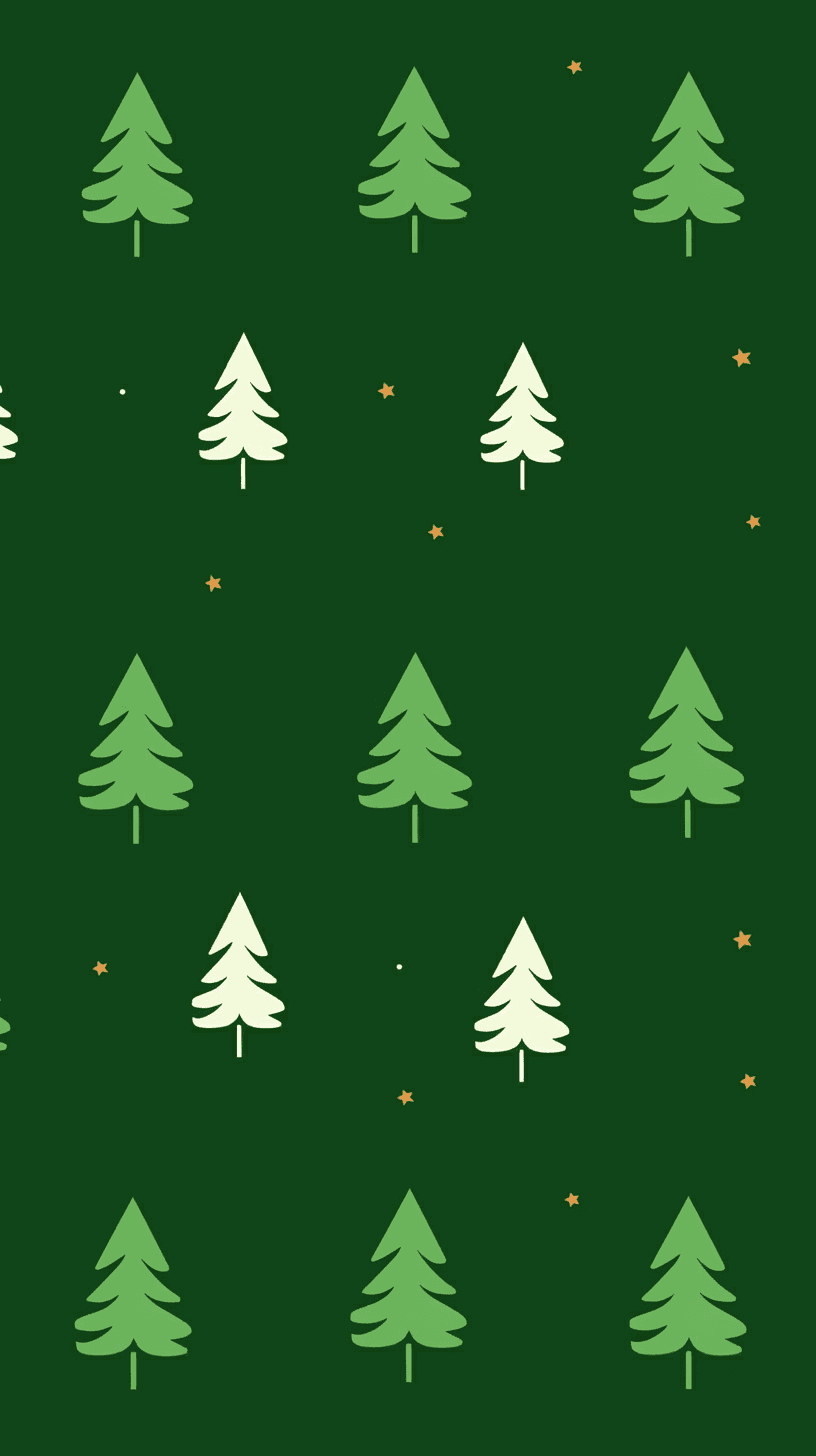 Christmas Tree 619 original repeating artwork
