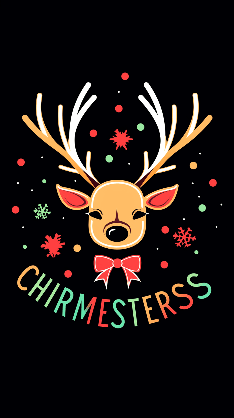 Christmas Reindeer 011 original repeating artwork