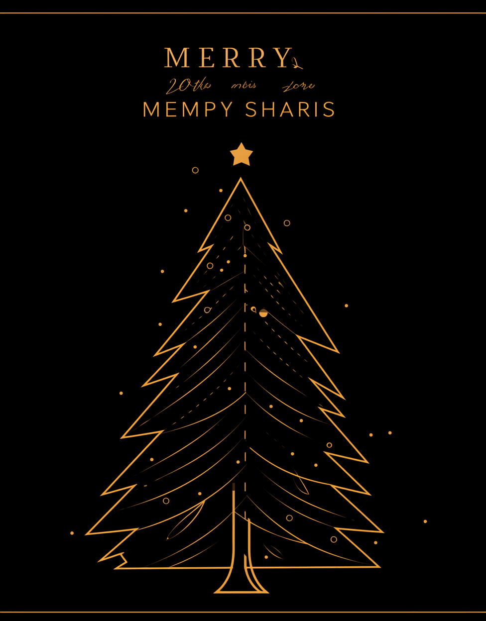 Christmas Christmas Tree 103 original repeating artwork