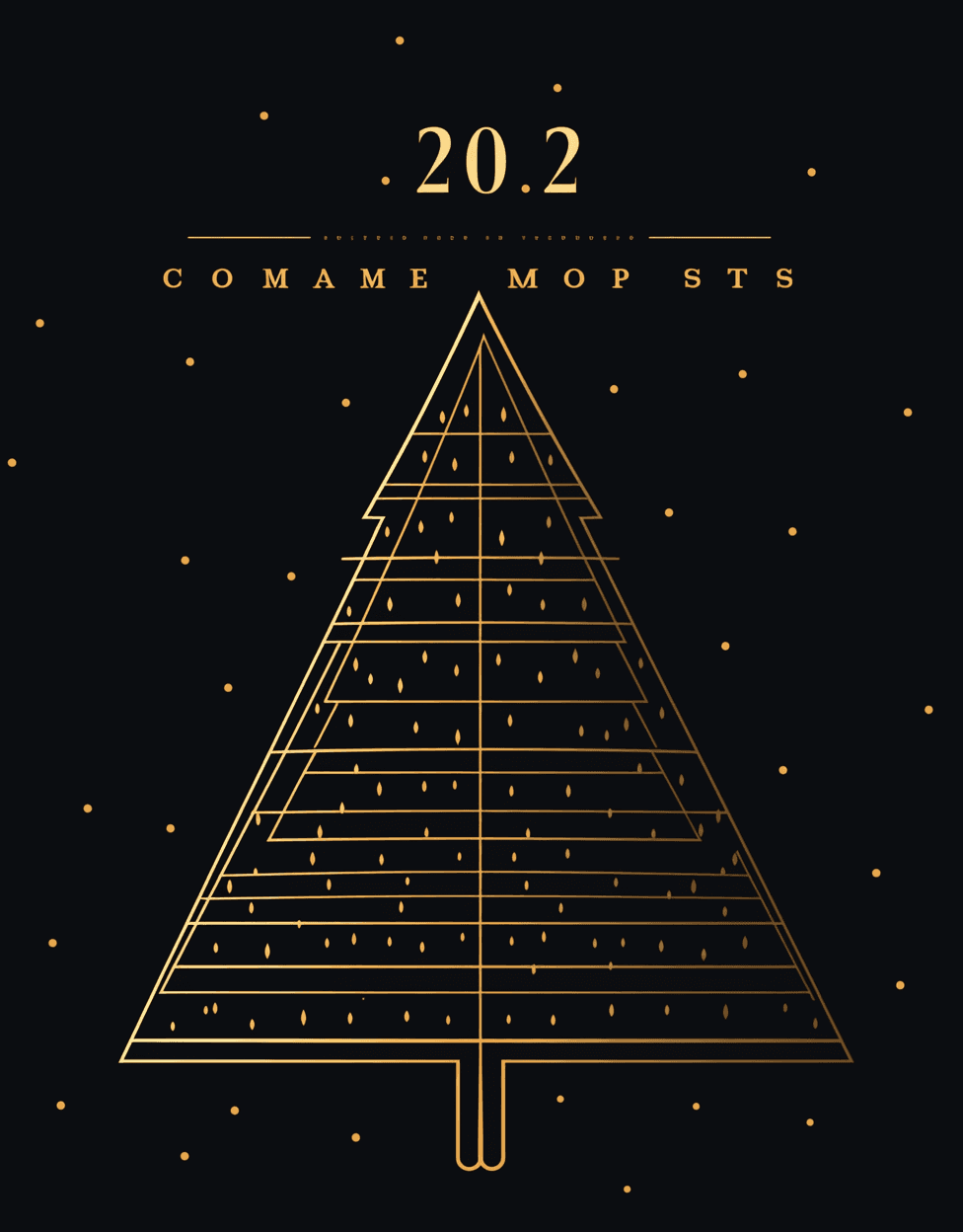 Christmas Tree 486 original repeating artwork