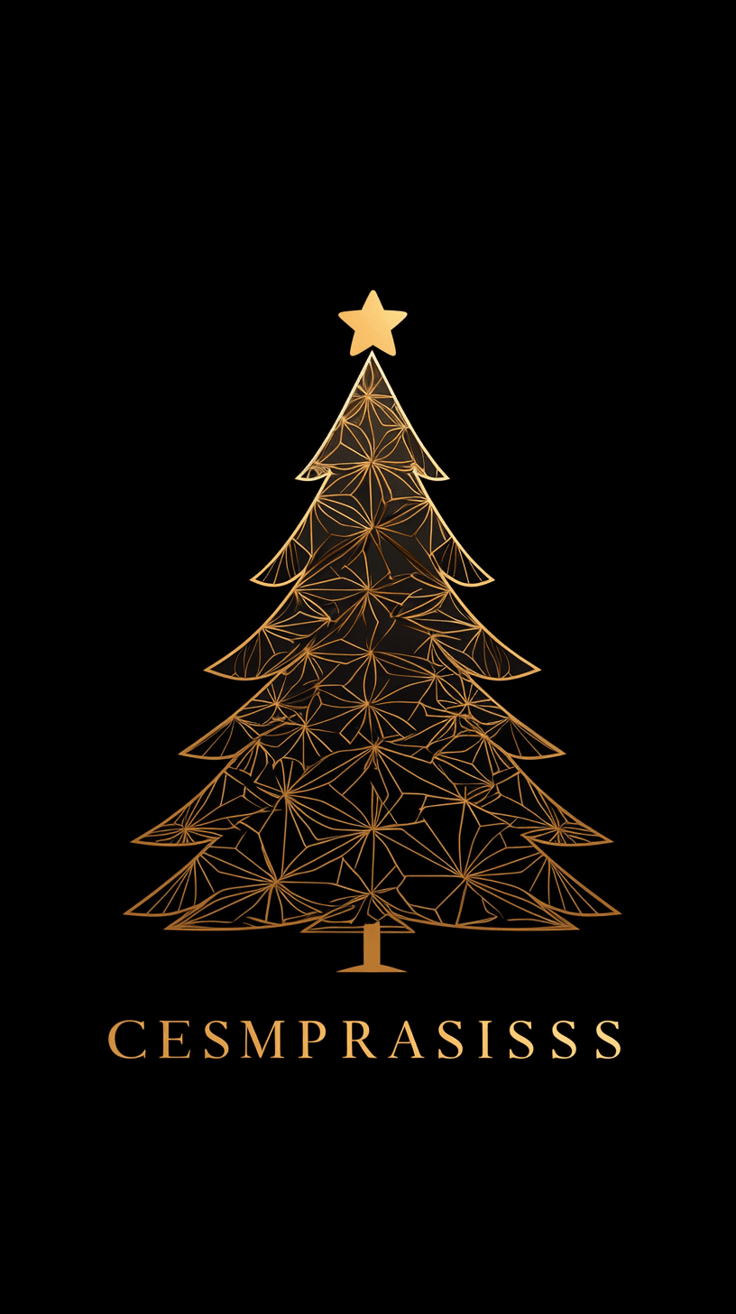 Christmas Christmas Tree 040 original repeating artwork