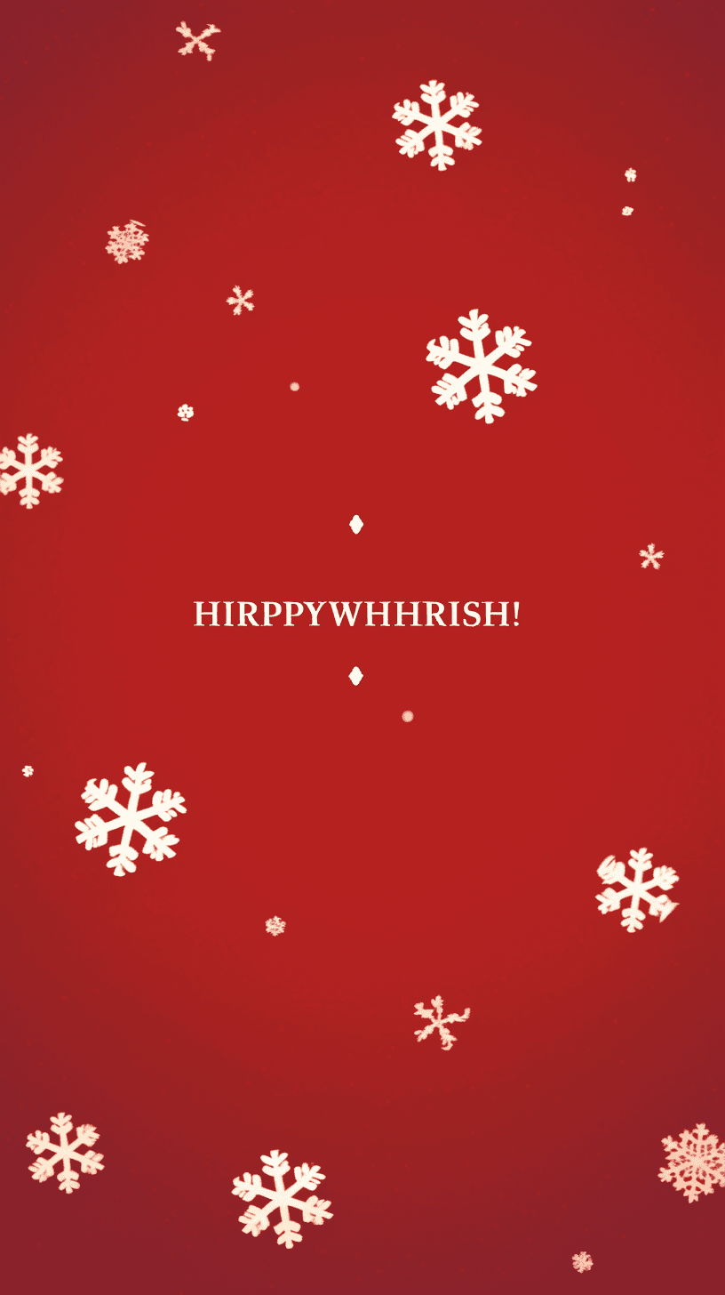 Christmas Snowflake Spark original repeating artwork