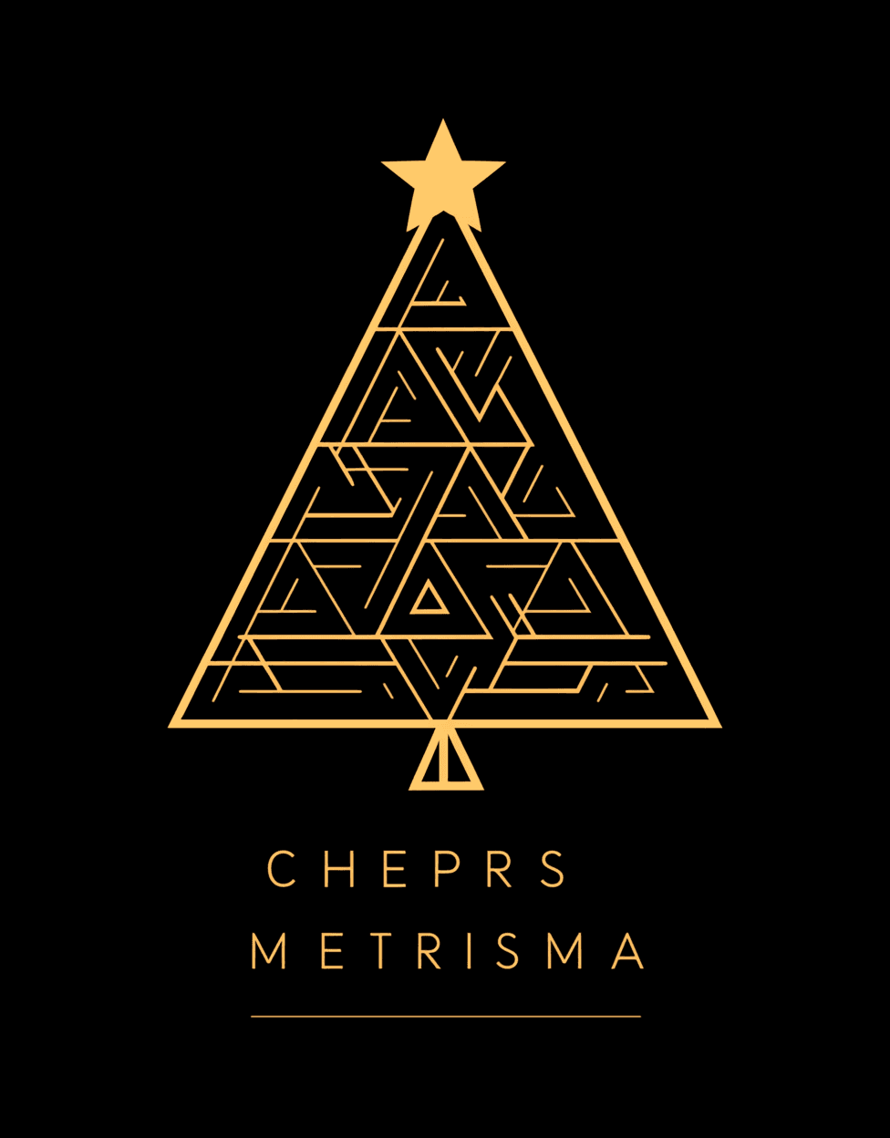 Christmas Tree 449 original repeating artwork