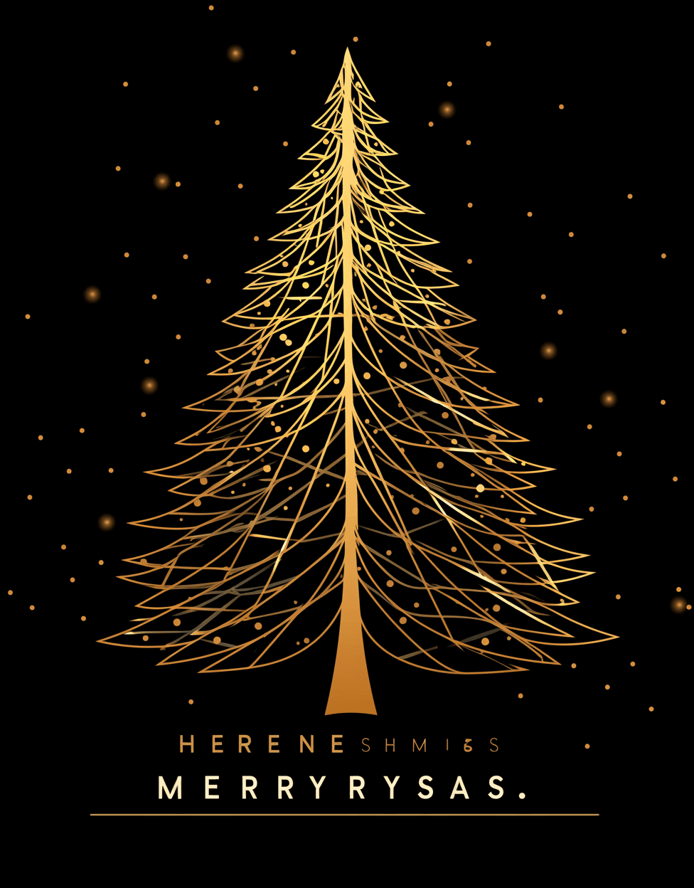 Christmas Tree 446 original repeating artwork