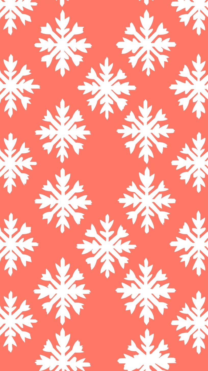 Christmas Snowflake Dusk original repeating artwork