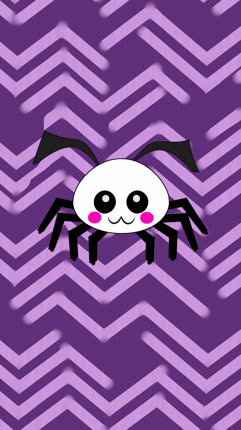 Halloween Spider 004 original repeating artwork