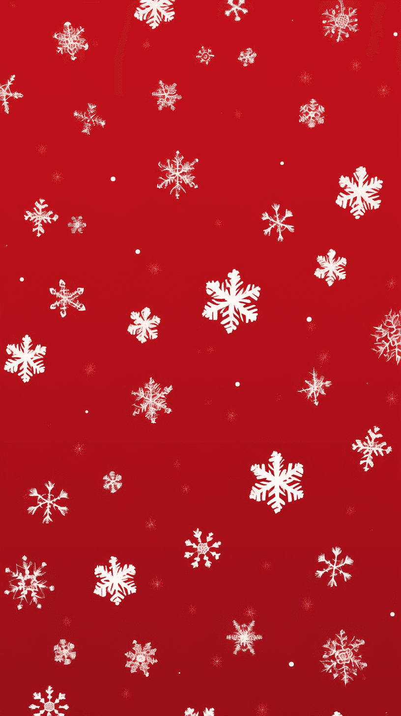 Christmas Snowflake Hue original repeating artwork