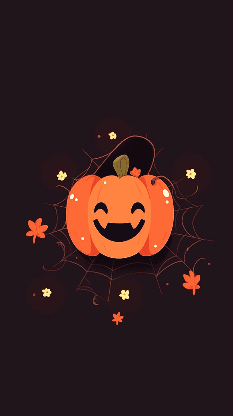 Halloween Pumpkin 445 original repeating artwork