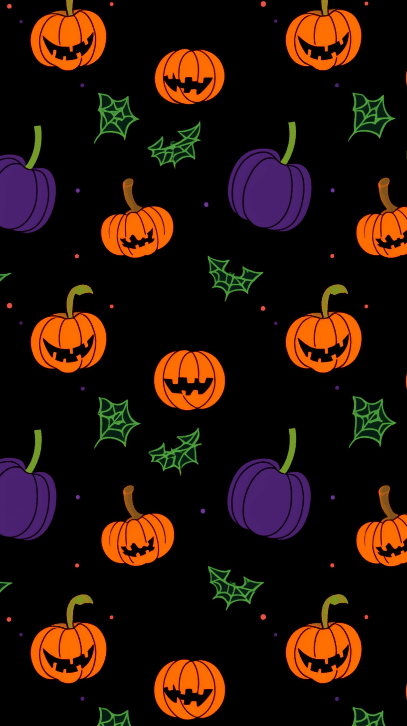 Halloween Pumpkin 156 original repeating artwork