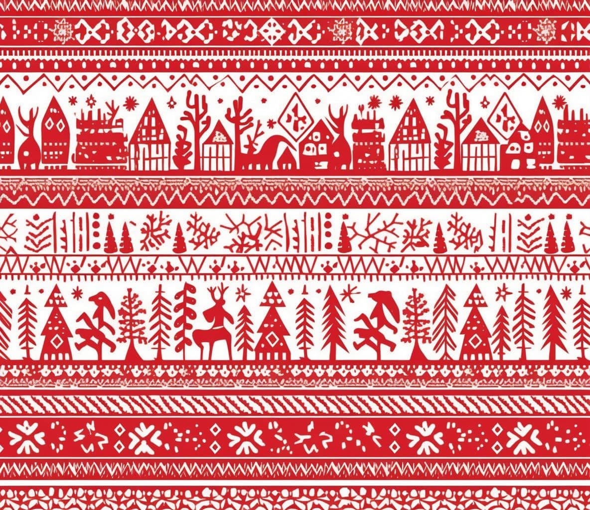 Christmas Tree 764 original repeating artwork