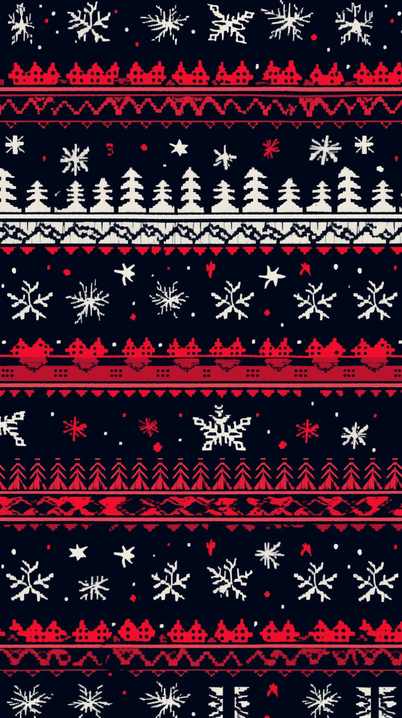 Christmas Tree 790 original repeating artwork