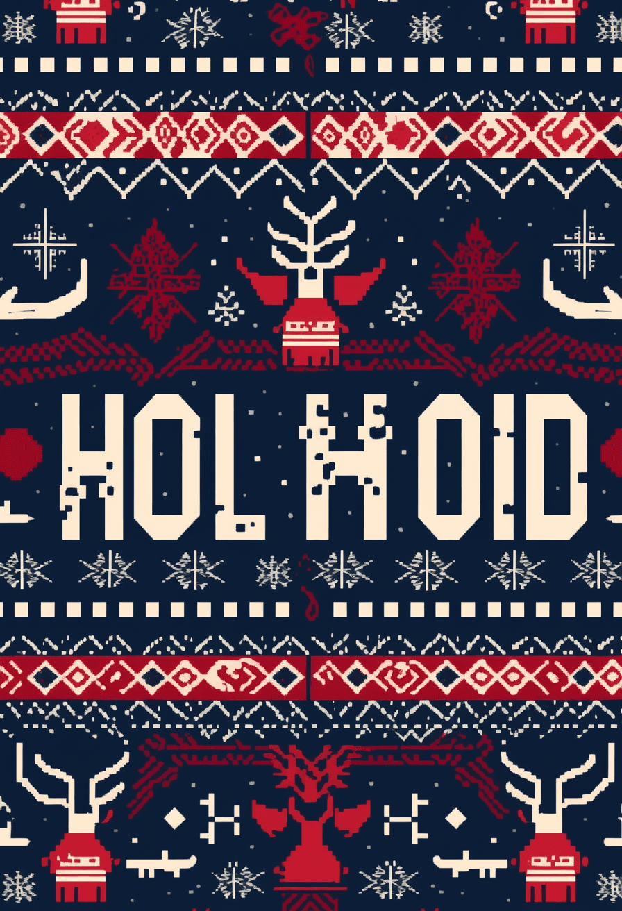 Christmas Design 133 original repeating artwork