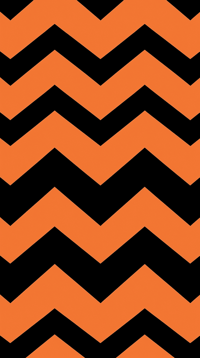 Halloween Avenue original repeating artwork