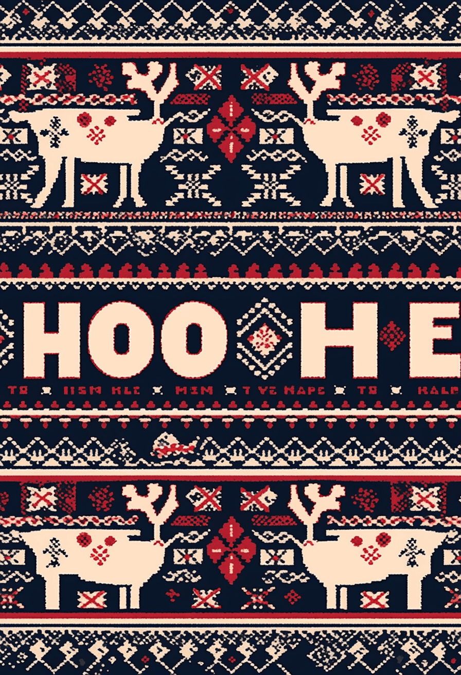 Christmas Design 263 original repeating artwork