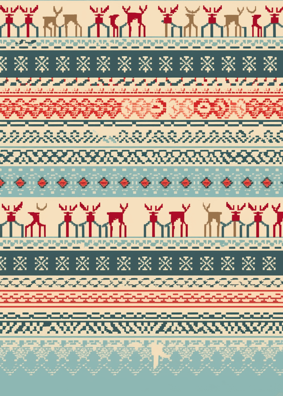 Christmas Design 018 original repeating artwork