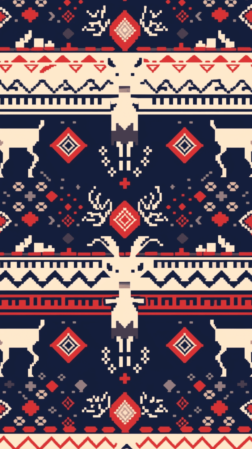 Christmas Design 341 original repeating artwork
