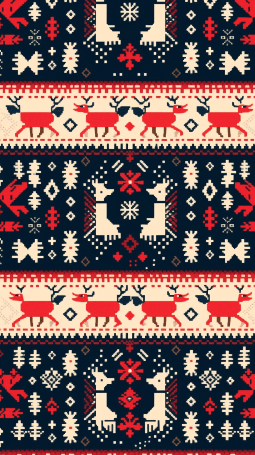 Christmas Design 335 original repeating artwork
