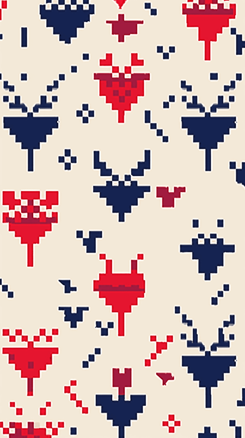 Christmas Design 049 original repeating artwork