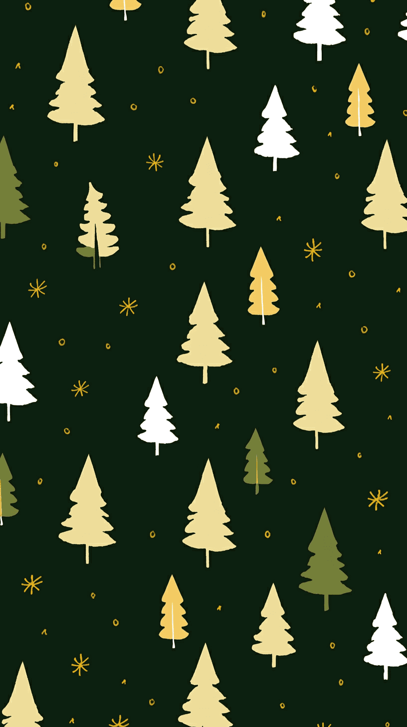 Christmas Tree 581 original repeating artwork