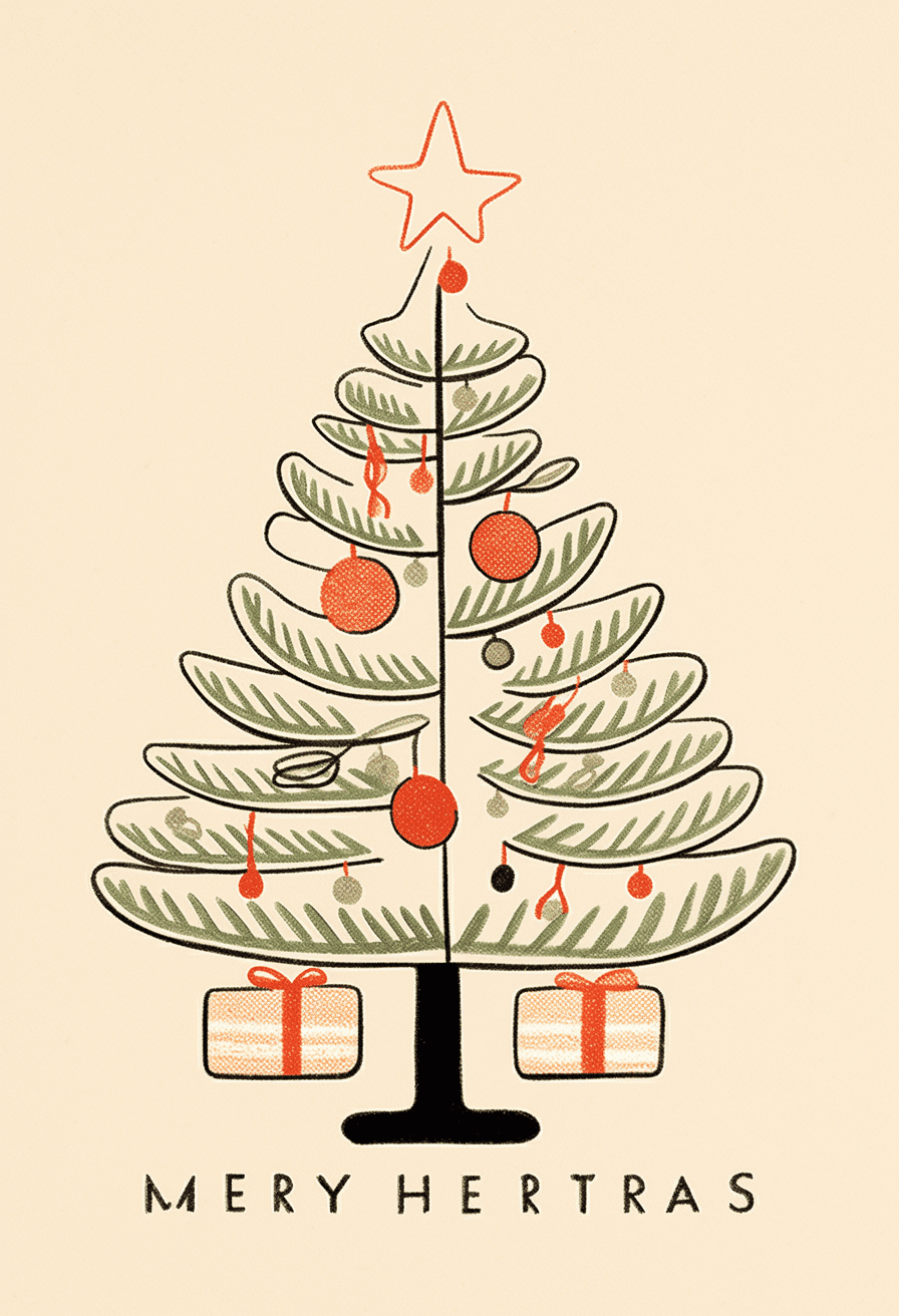 Christmas Tree 580 original repeating artwork