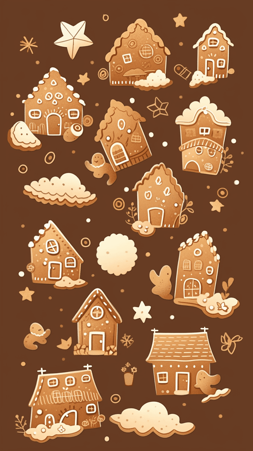 Christmas Castle Club original repeating artwork