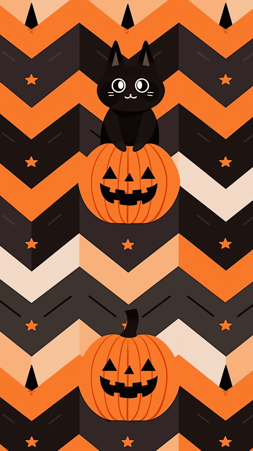 Halloween Pumpkin 479 original repeating artwork