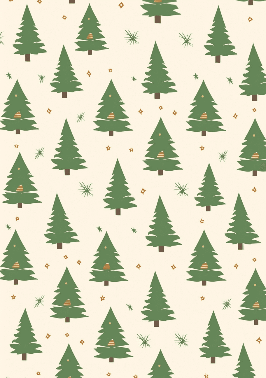 Christmas Tree 540 original repeating artwork