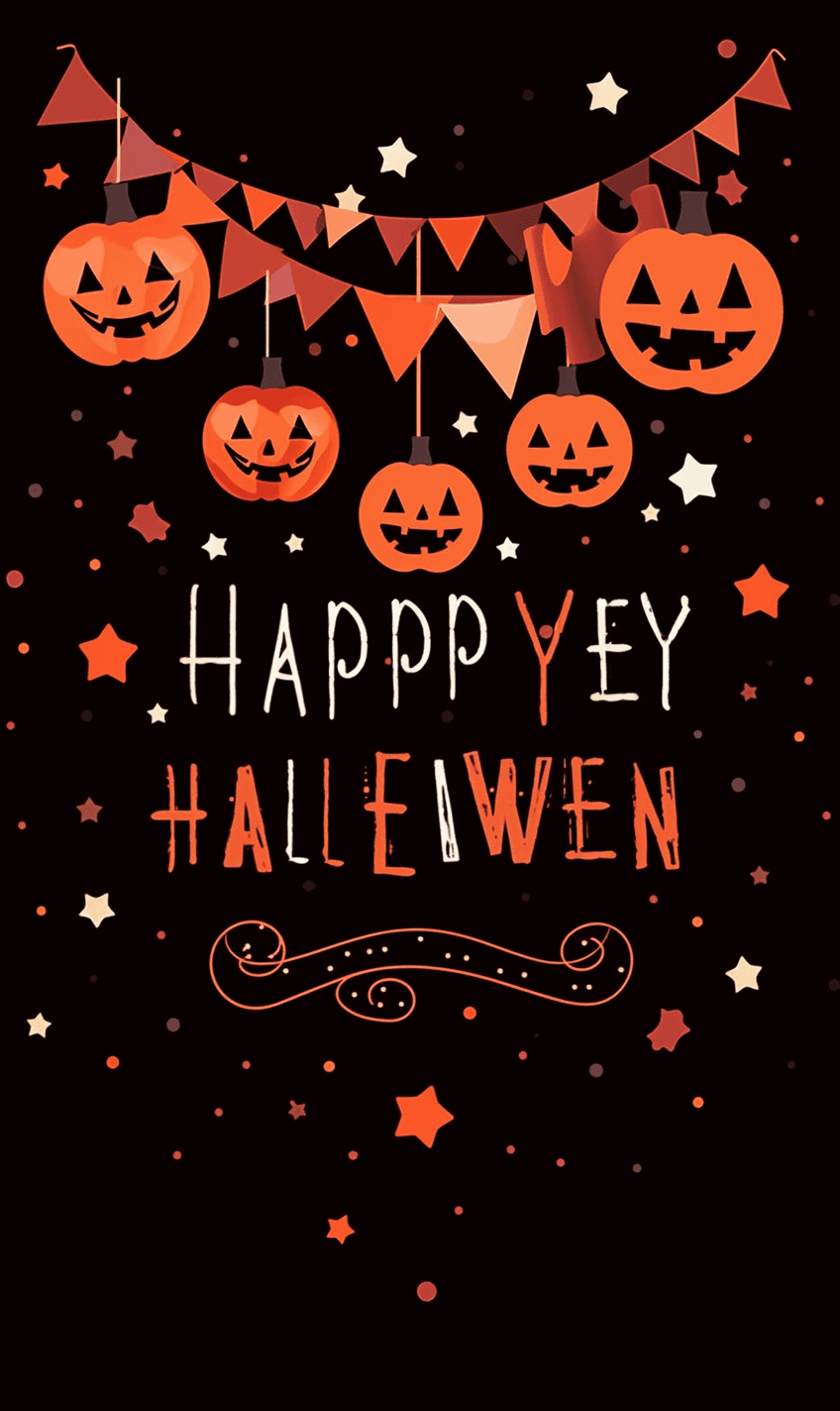 Halloween Pumpkin 485 original repeating artwork