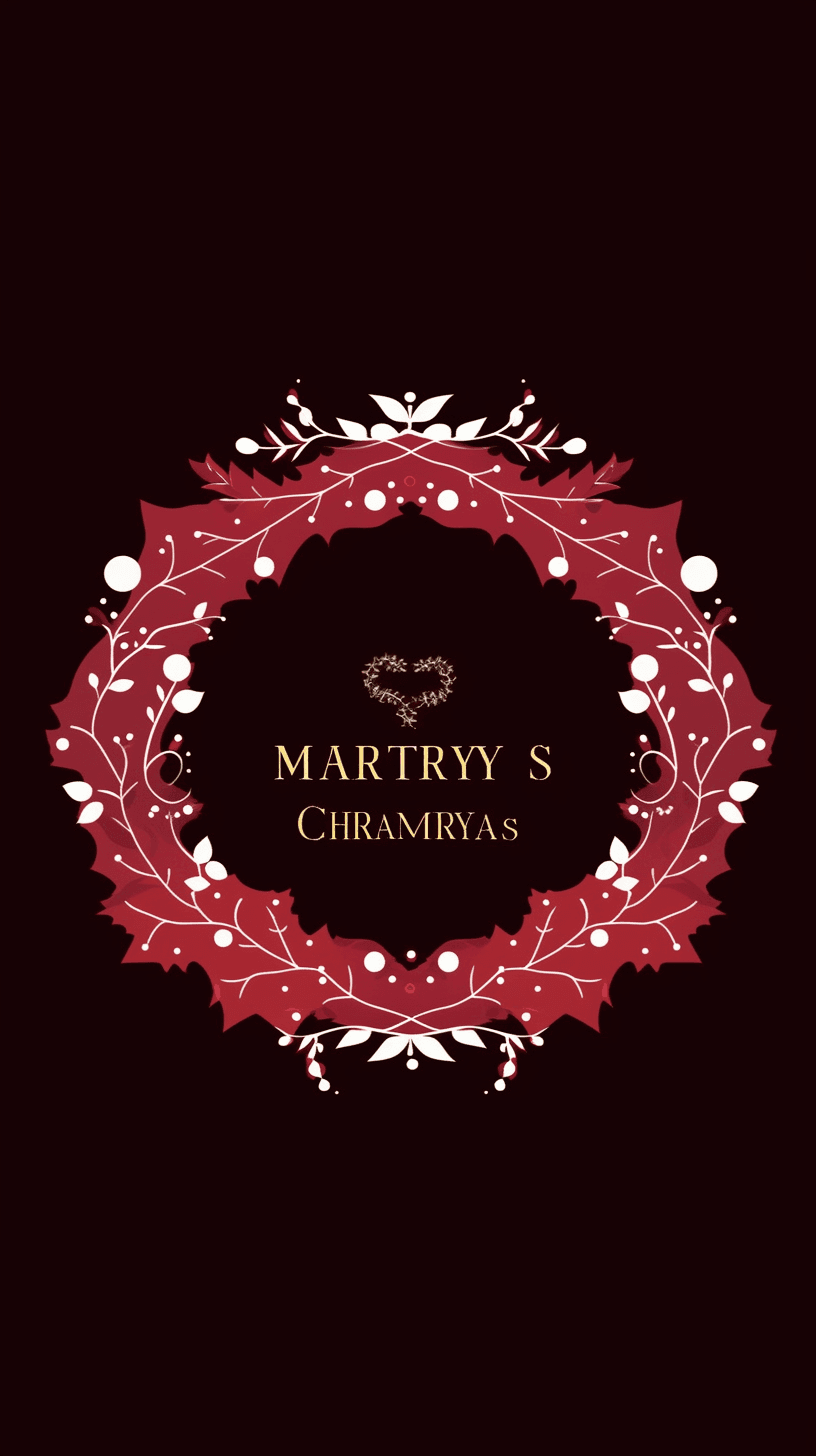 Christmas Wreath 262 original repeating artwork