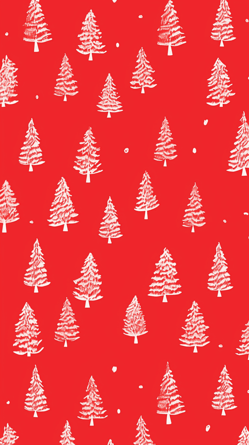 Christmas Tree 496 original repeating artwork