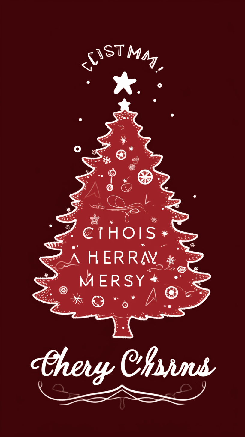 Christmas Tree 702 original repeating artwork