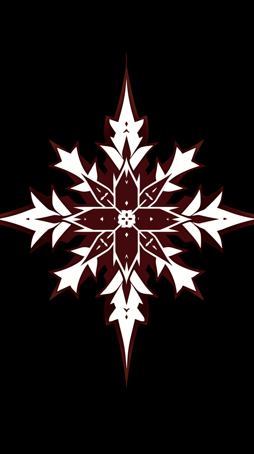 Christmas Snowflake Silver original repeating artwork
