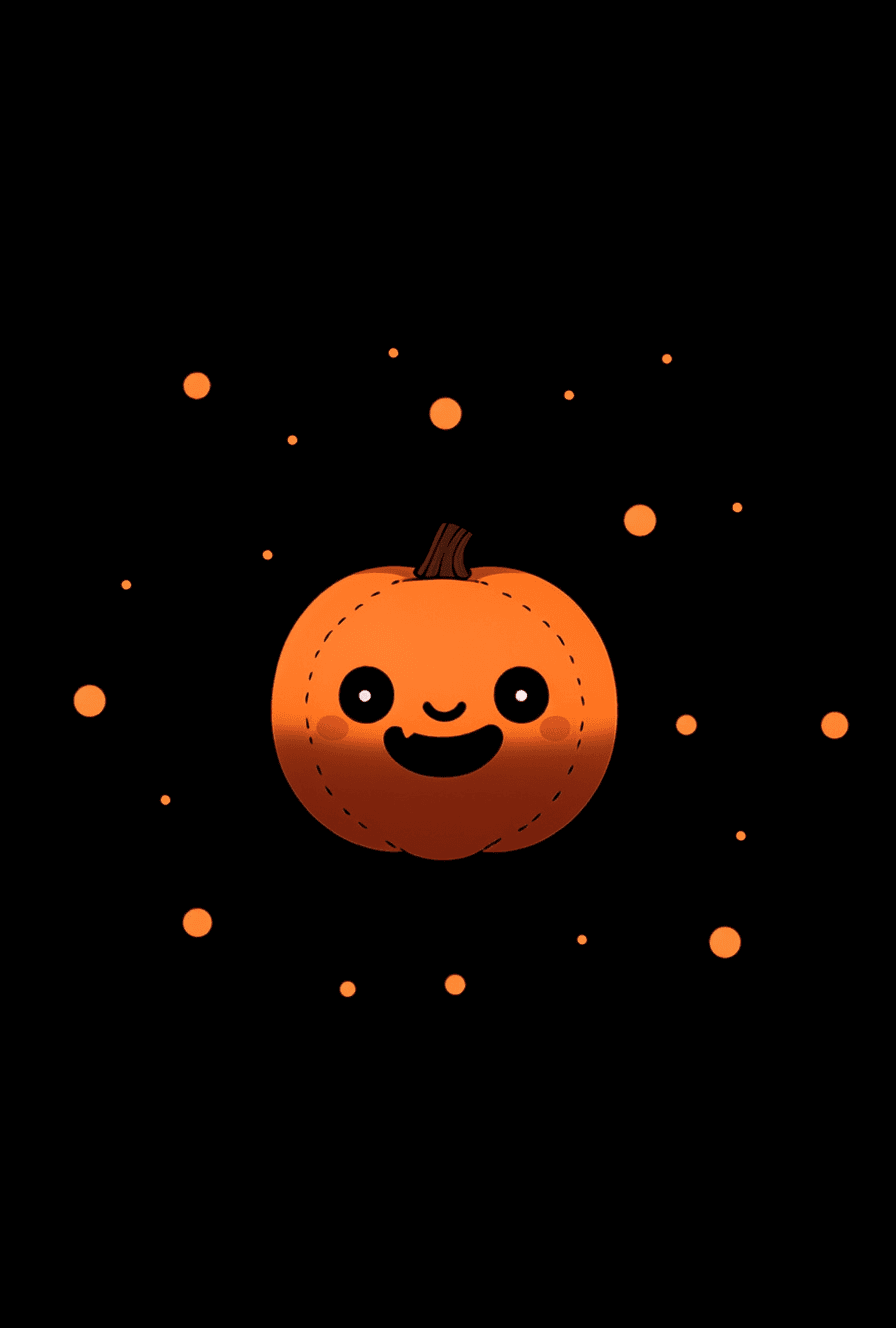 Halloween Pumpkin 094 original repeating artwork