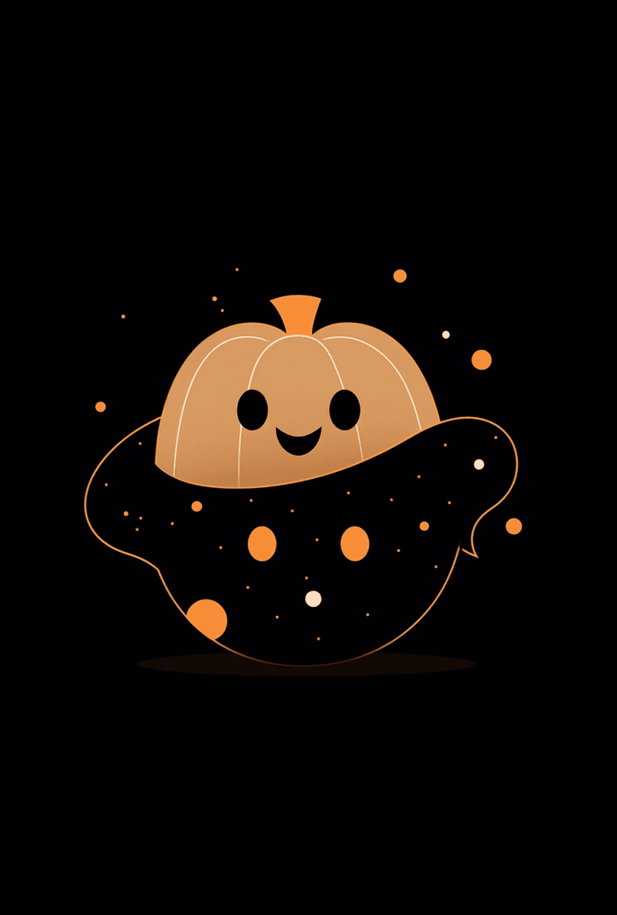Halloween Pumpkin 447 original repeating artwork