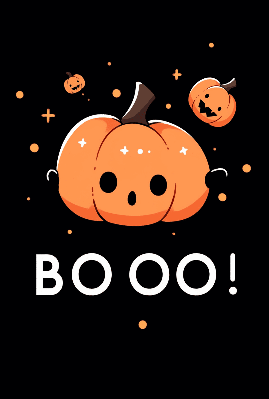 Halloween Pumpkin 096 original repeating artwork