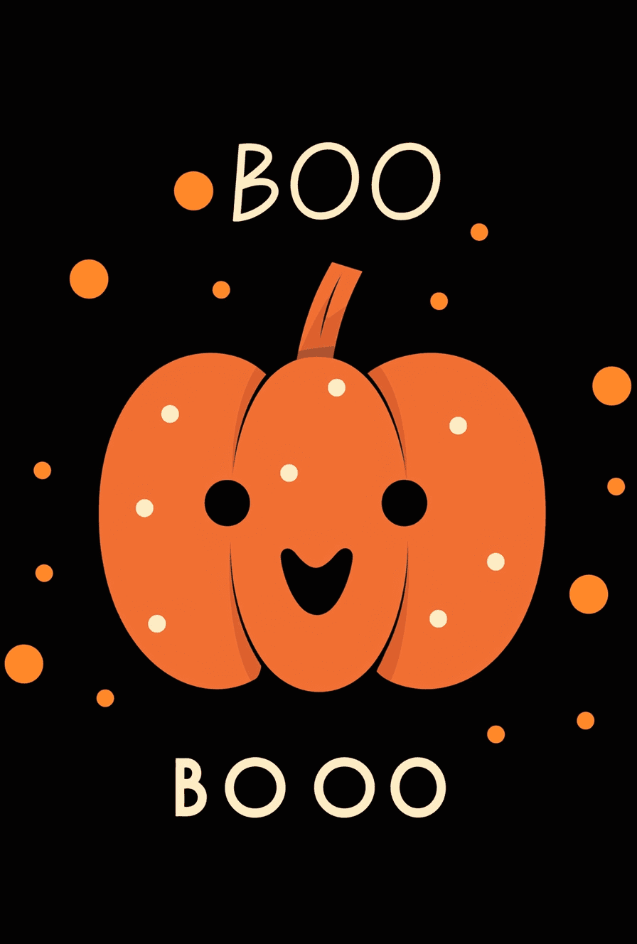 Halloween Pumpkin Hue original repeating artwork