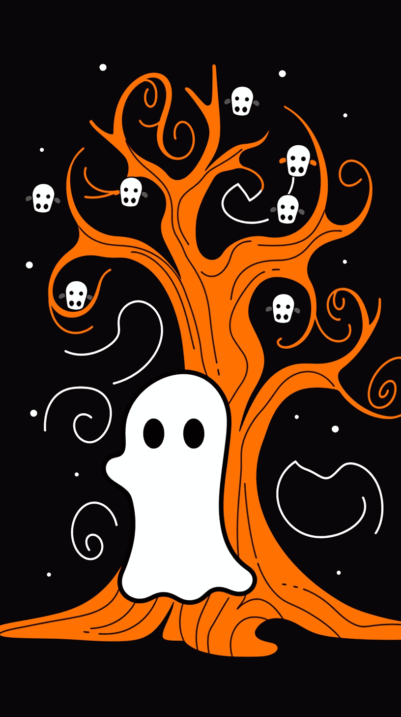 Halloween Roam original repeating artwork