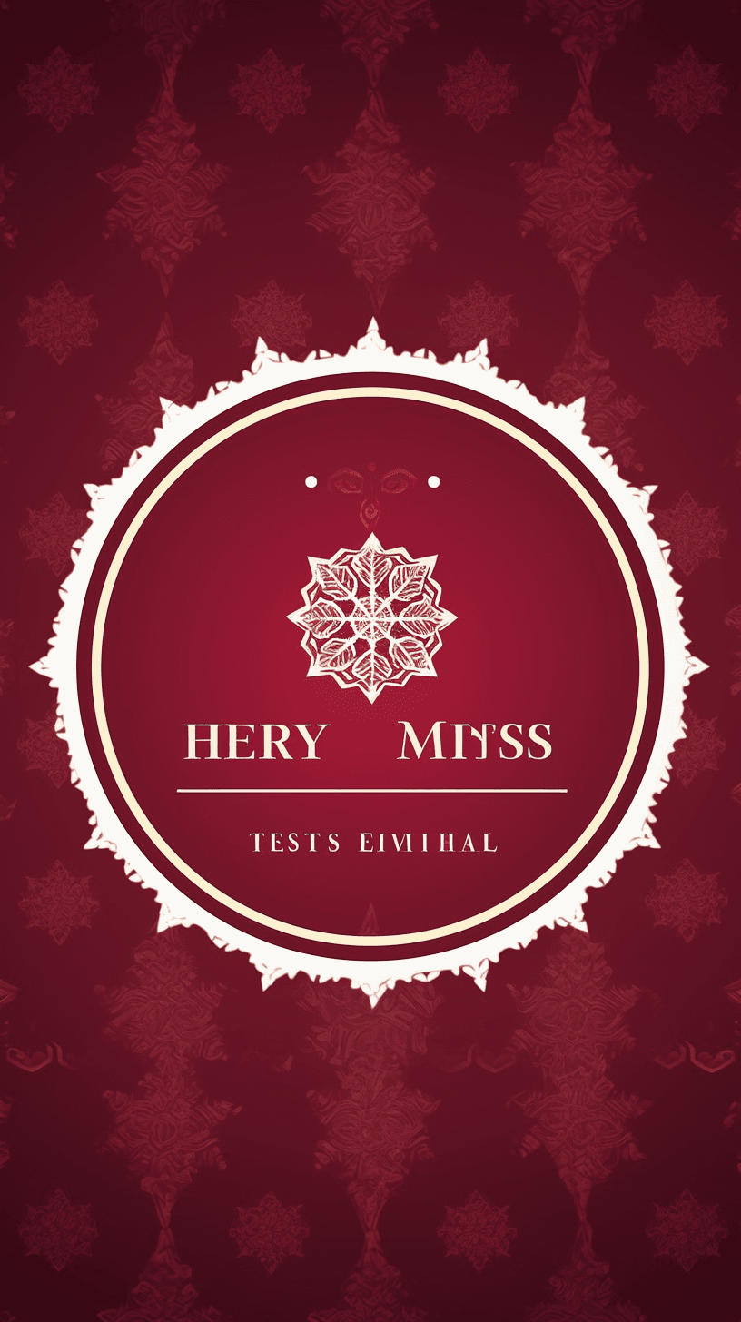 Christmas Design 109 original repeating artwork