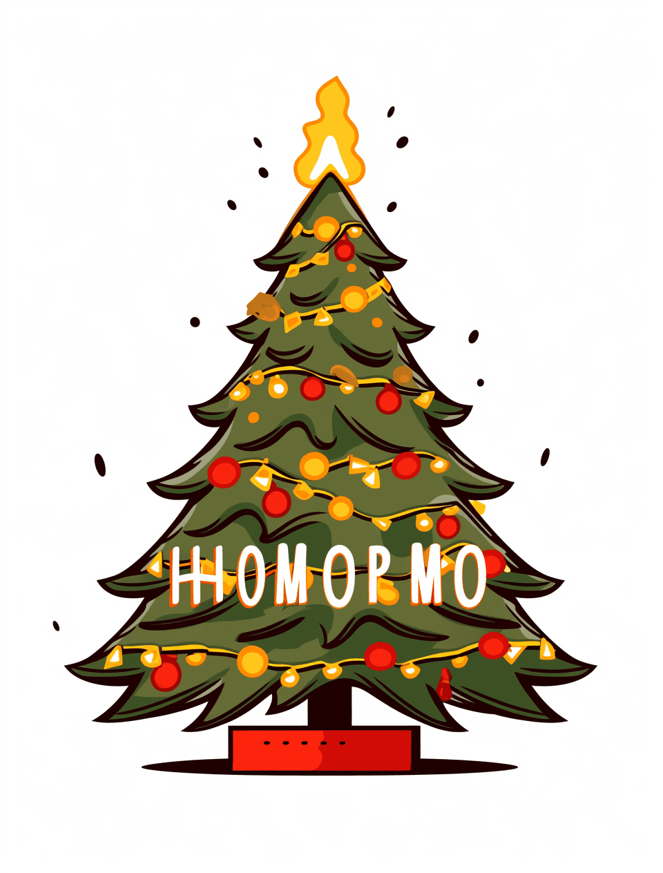 Christmas Tree 668 original repeating artwork