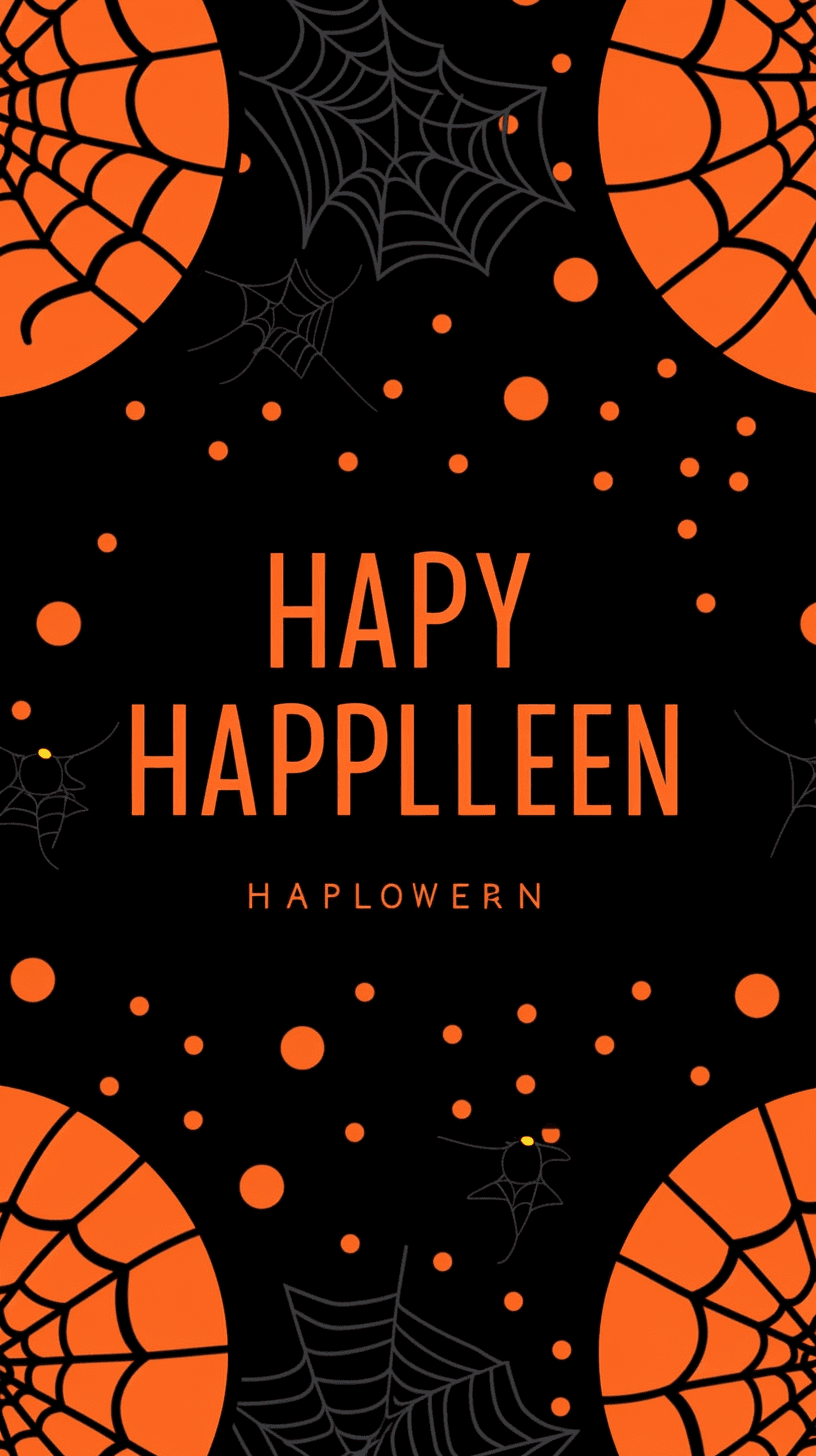 Halloween Shine original repeating artwork