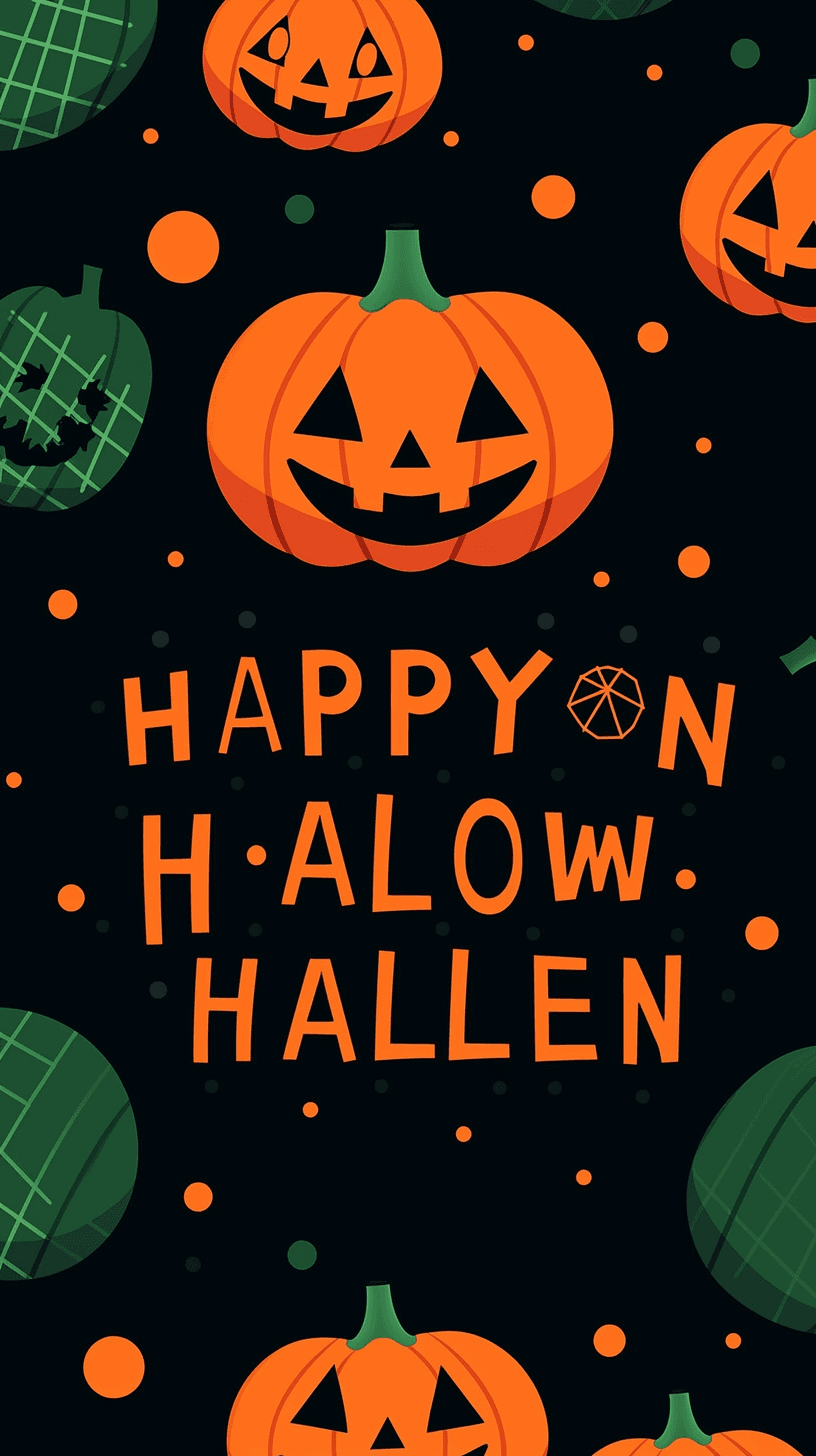 Halloween Fair original repeating artwork