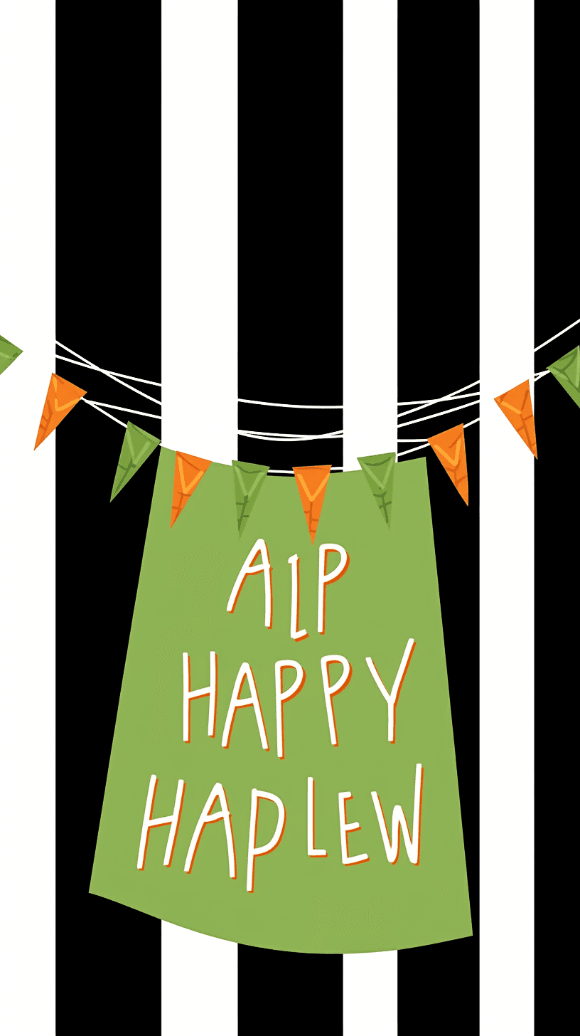 Halloween Amber original repeating artwork