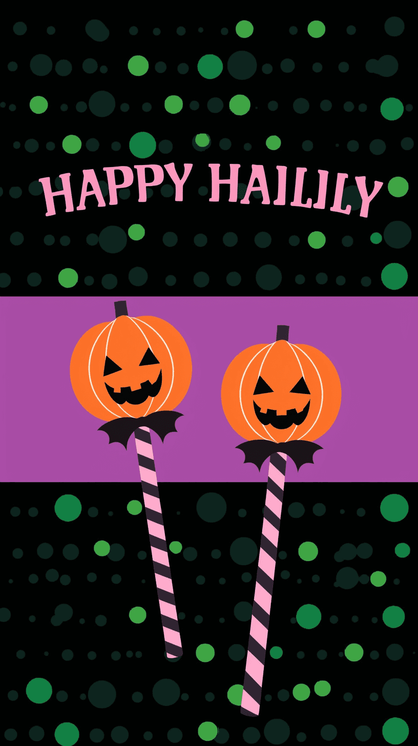 Halloween Lollipop 004 original repeating artwork
