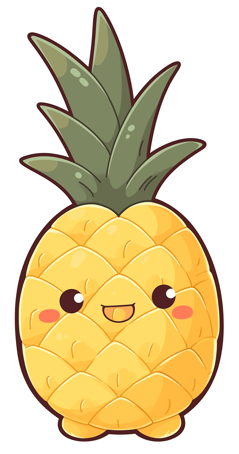 Pineapple Loop original repeating artwork