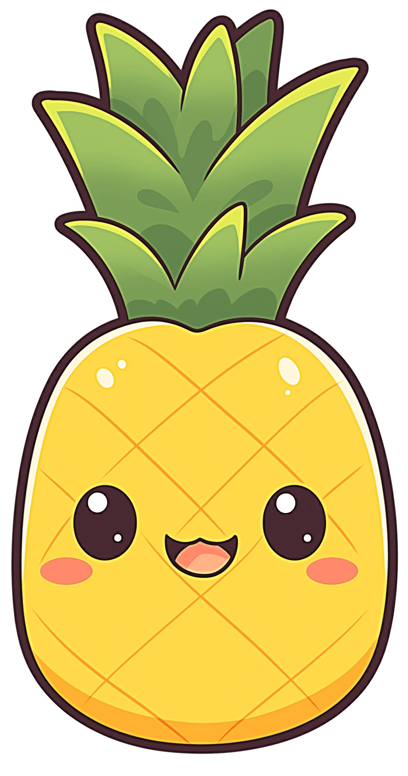 Pineapple Festival original repeating artwork