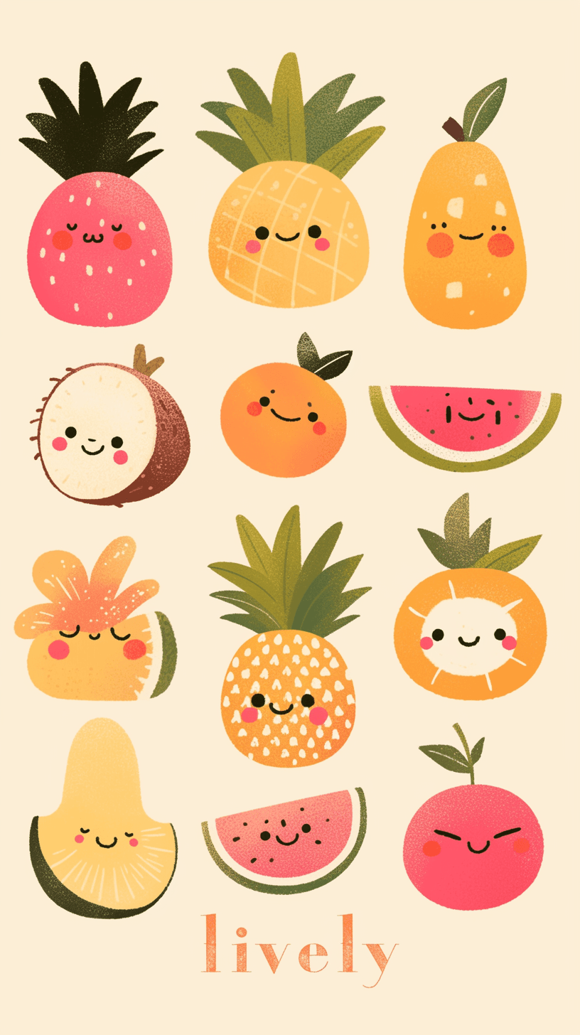Fruit 145 original repeating artwork