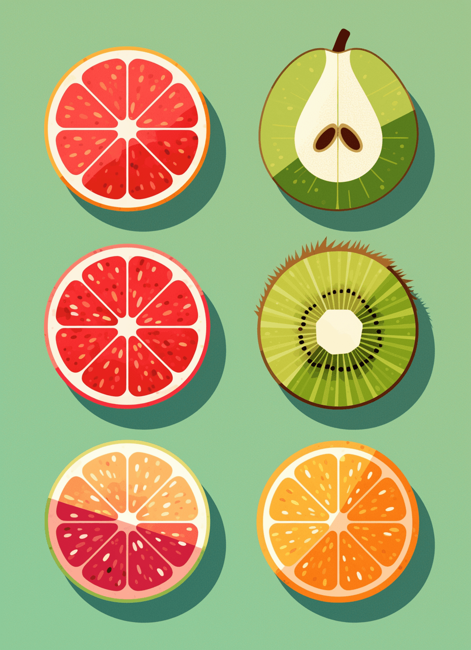 Fruit Mark original repeating artwork