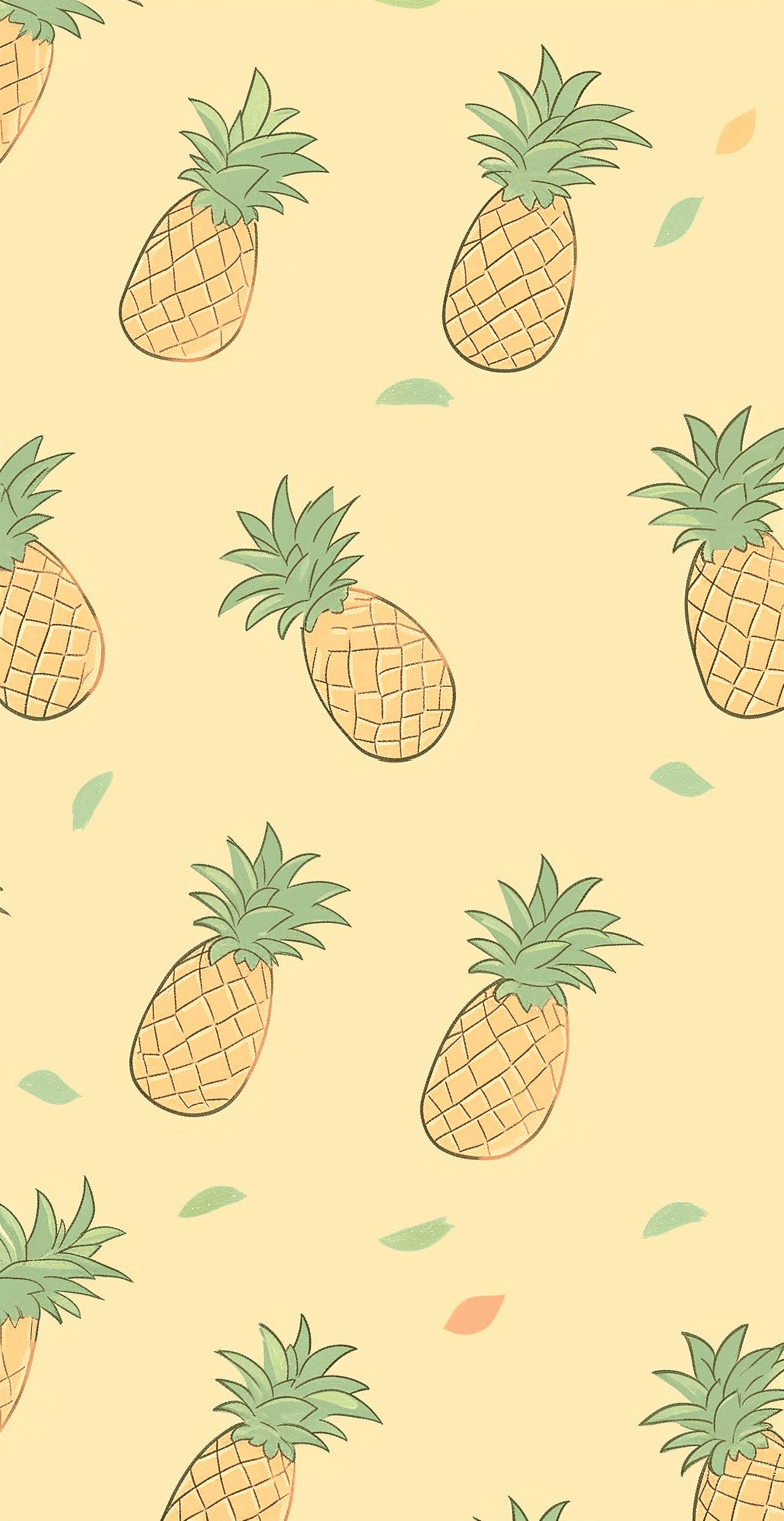 Pineapple Tone original repeating artwork