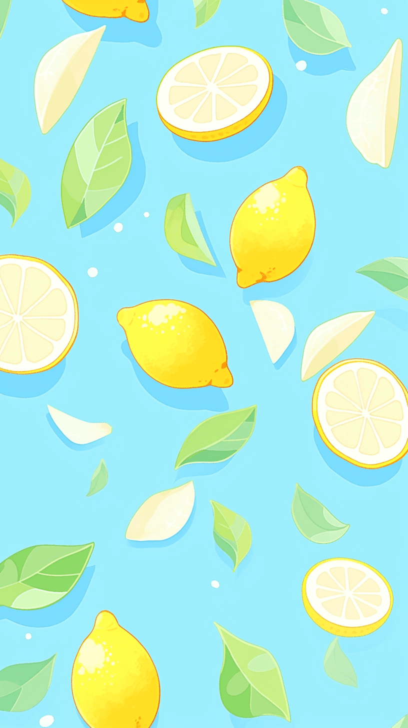 Lemon Onyx original repeating artwork